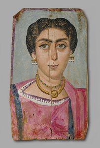 Retrato de momia- Mujer con collar